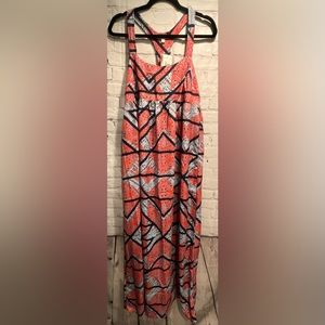 Love Fire Women’s Maxi Dress, XL, Racerback, NWT